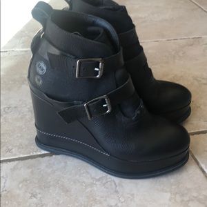 G star raw wedge boots